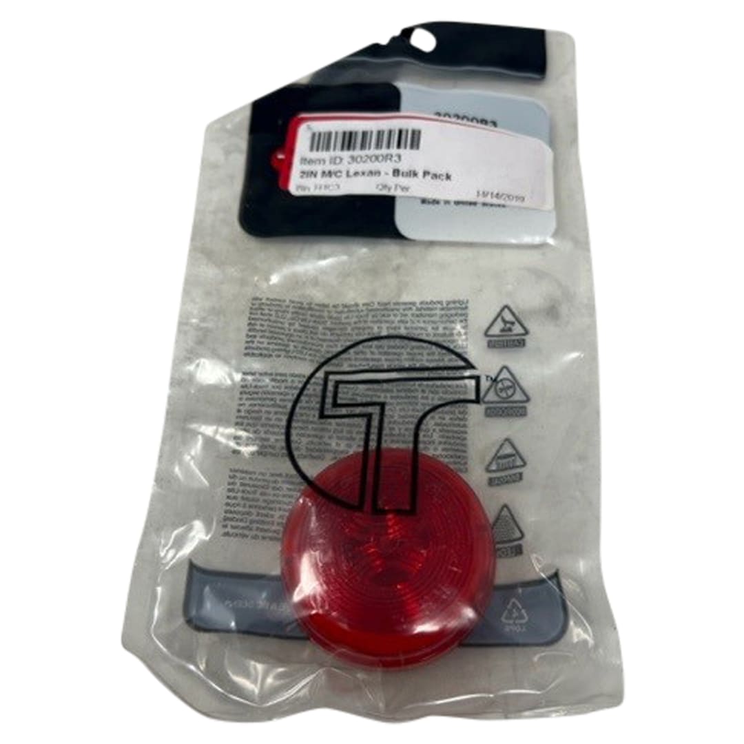 Truck-Lite 30 Series 2" Red Round Marker/Clearance 12V
