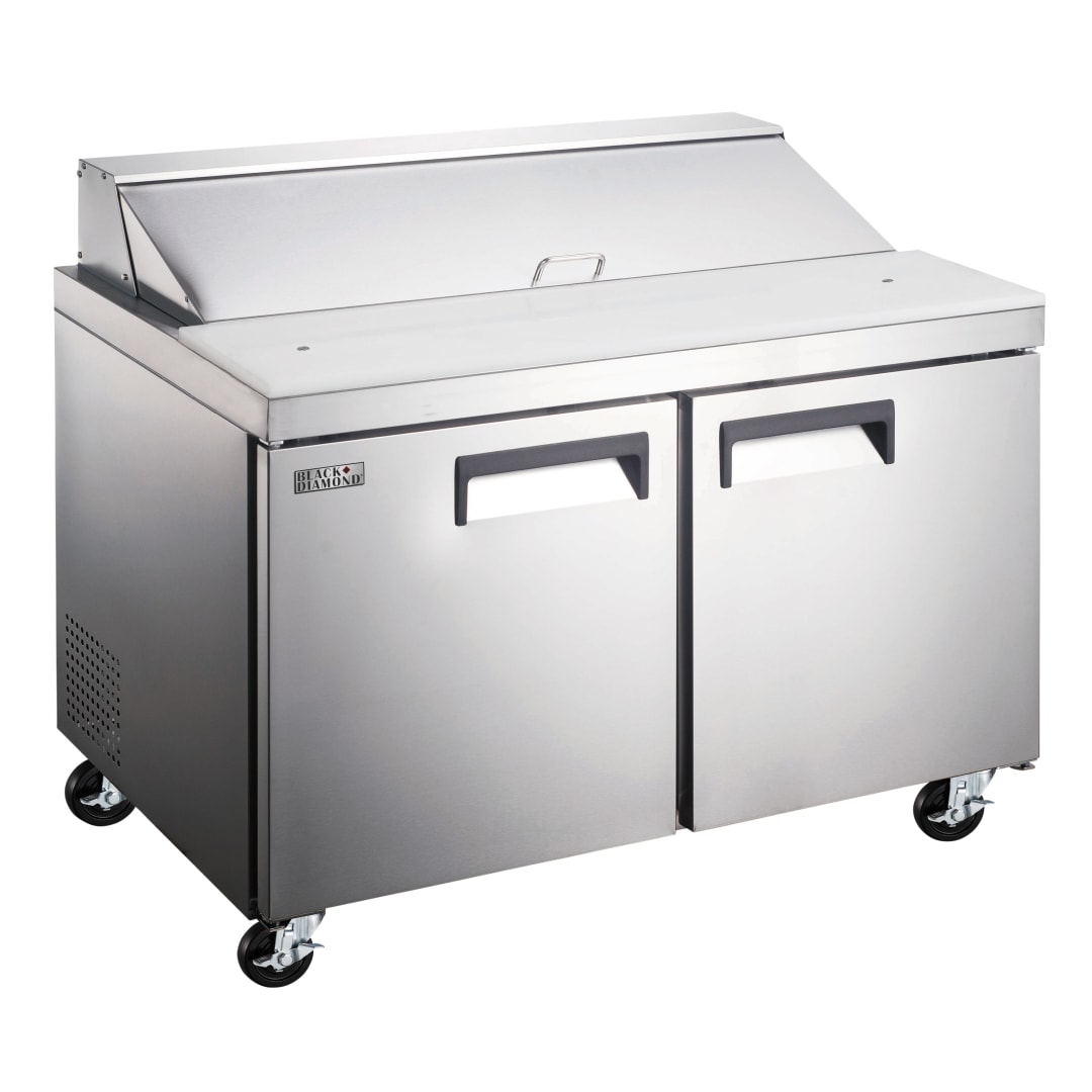 USSL-2D/60 - BD SALAD/SANDWICH PREP TABLE, 2 DOOR, 60"W