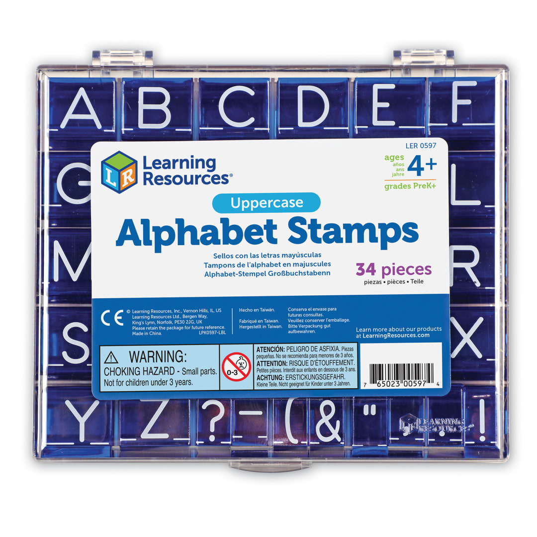 STAMP SET, UPPERCASE