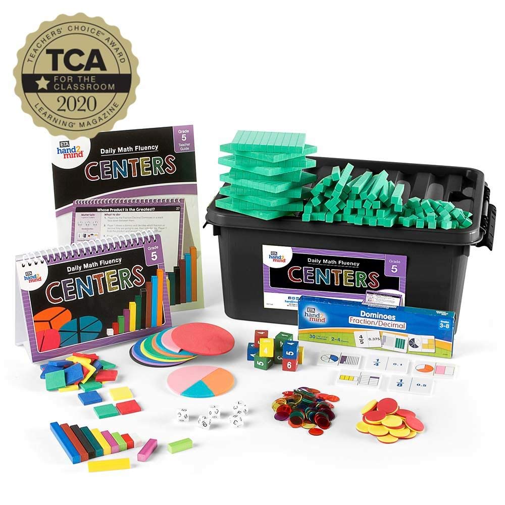 DAILY MATH FLUENCY, CENTERS KIT, G5