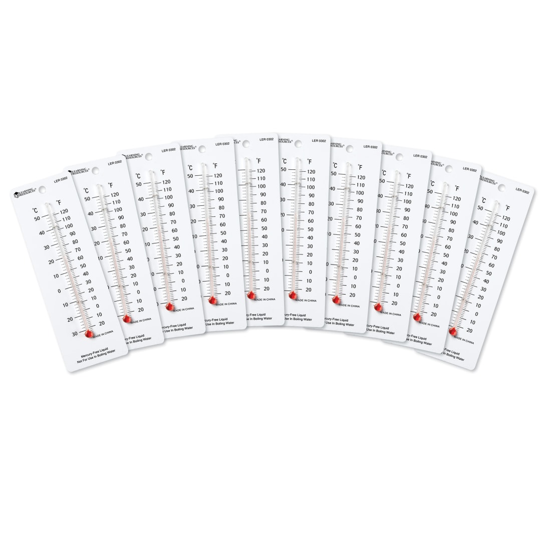 STUDENT THERMOMETERS (SET/10)