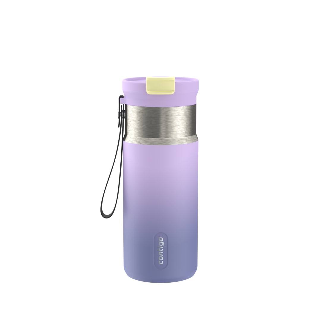 Contigo DualSip® 473 ml Botella Térmica Compacta de Acero Inoxidable a Prueba de Fugas con Tapa de Doble Uso