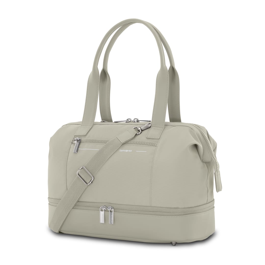 Companion Bags Mini Weekender - Limestone Grey