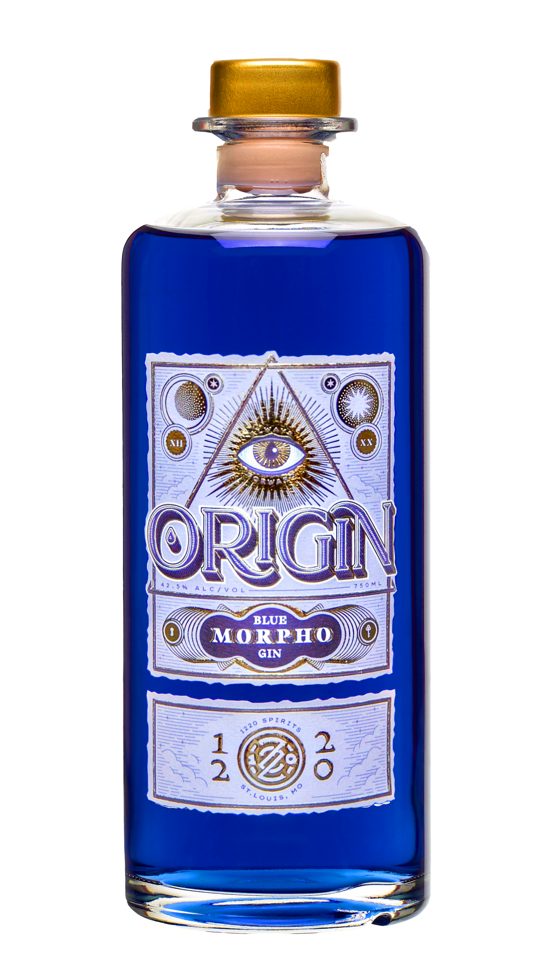 1220 Gin Blue Morpho 6B 750ML