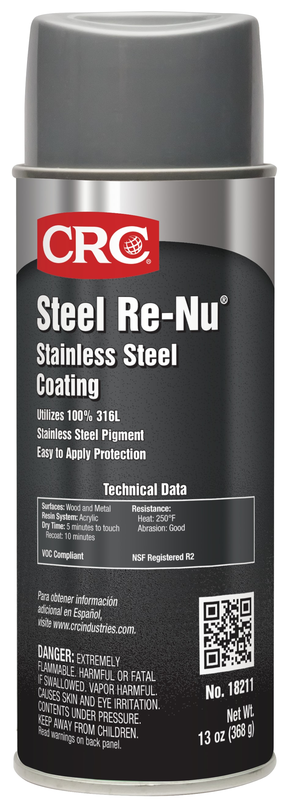 CRC Steel Re-Nu Stainless Steel Coating 1X13OZ