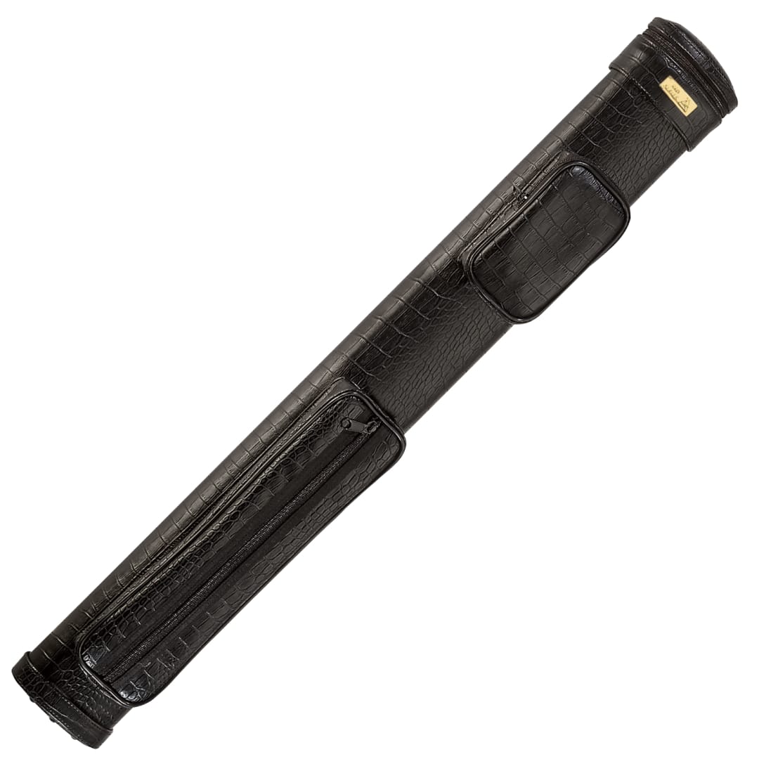 CROC CASE W/ STRAP, BLACK, 2B/