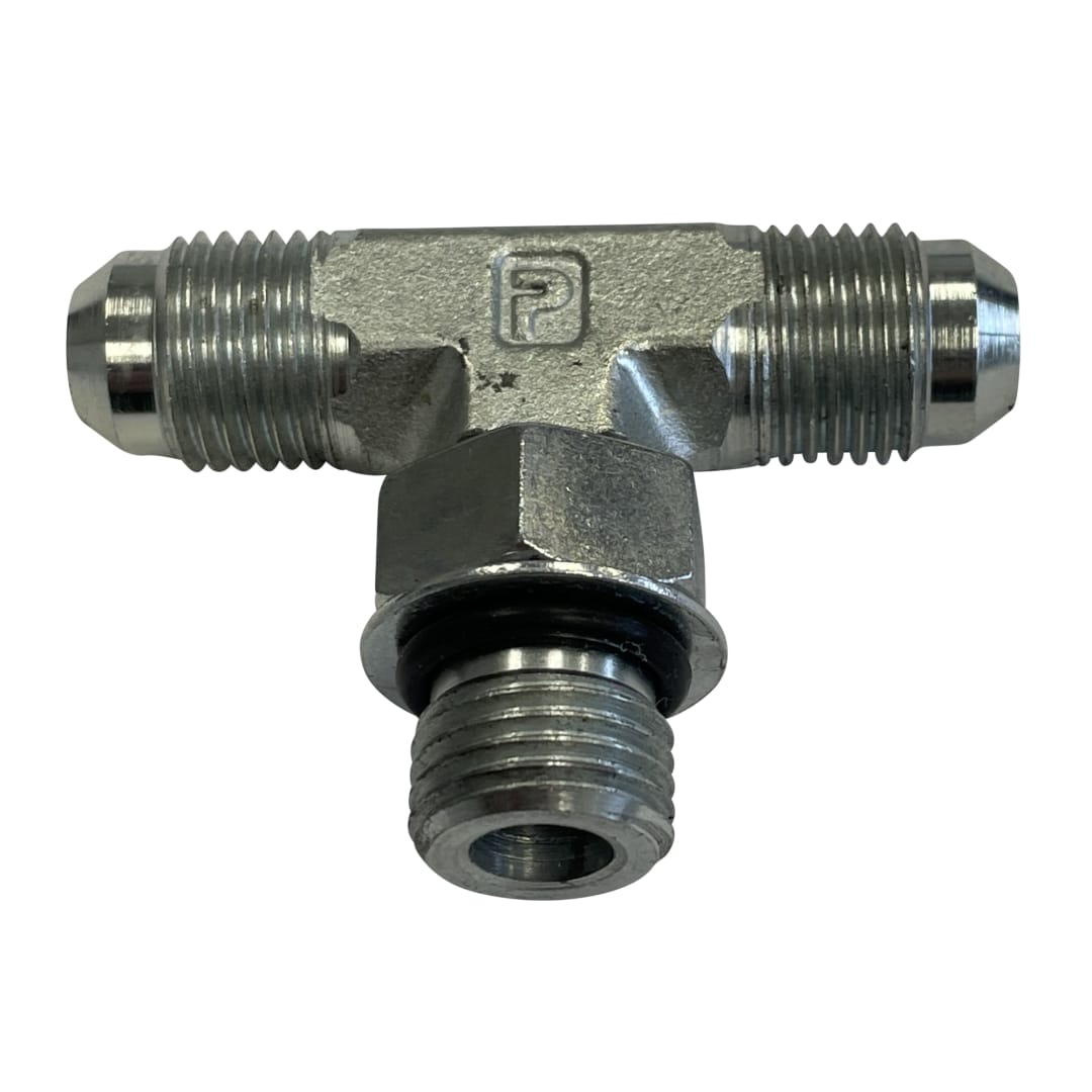 Dual Lid Side Flip Hydraulic T Fitting