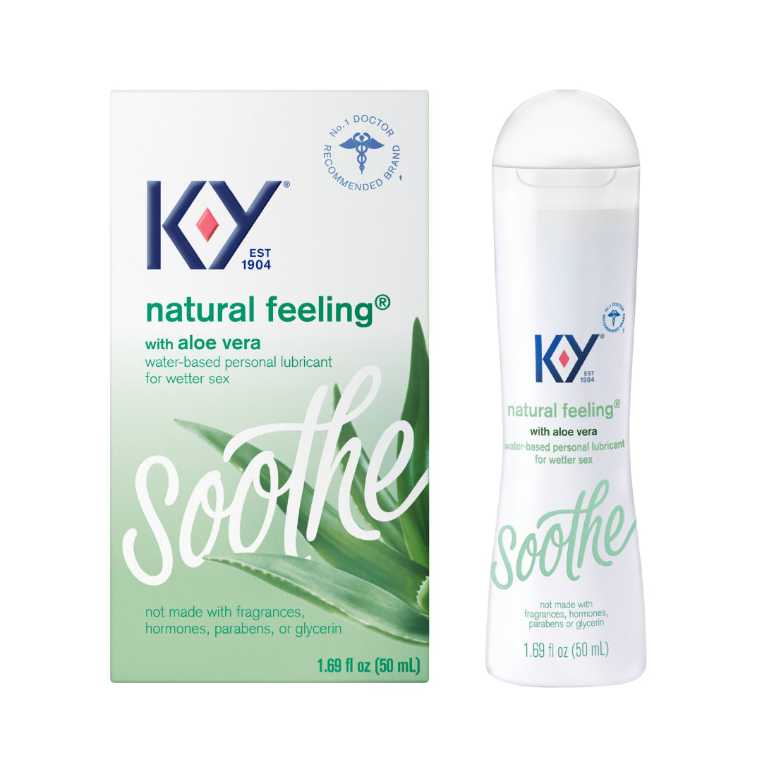 K-Y® Natural Feeling with Aloe Vera Lubricant 24/1.69 oz.