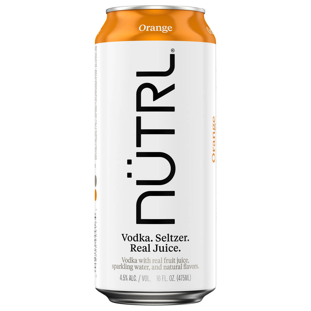 Nutrl Orange Vodka Seltzer 16 oz Can