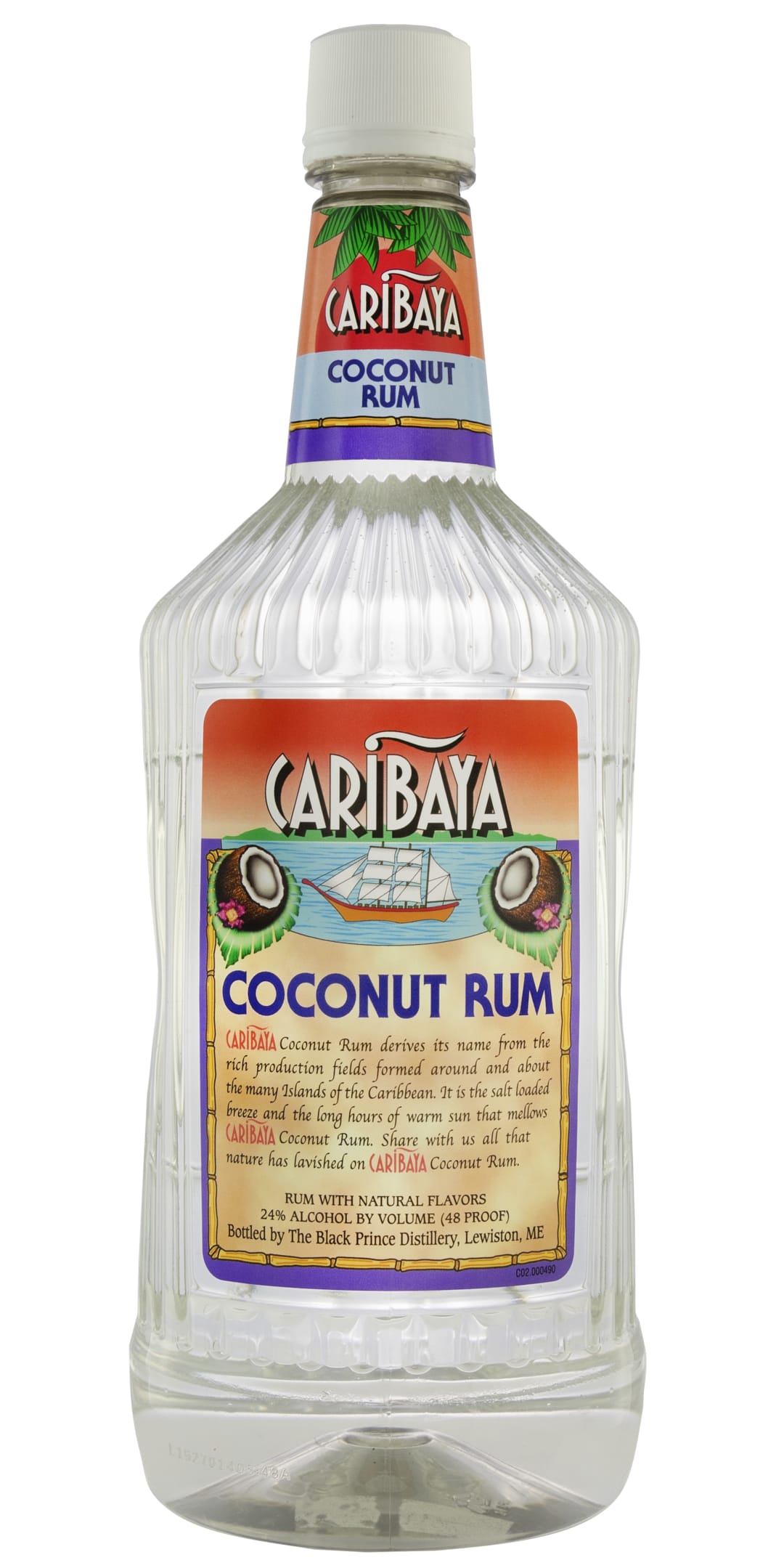 Caribaya Coconut Rum 1.75l 48 Proof