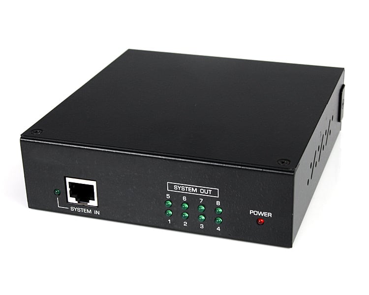 8 Port Line Splitter Digital Signage Broadcaster for DS Series