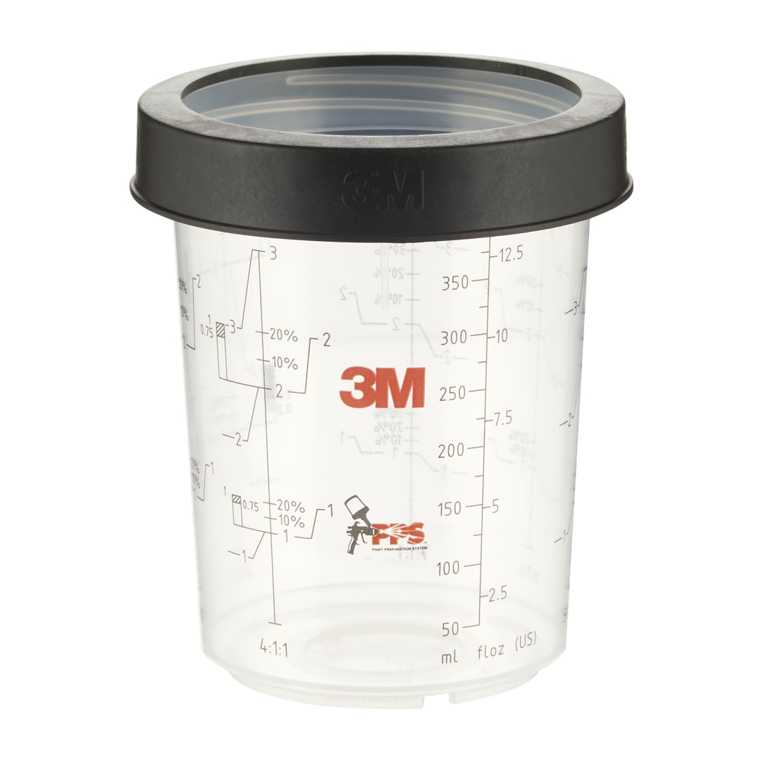 3M™ PPS™ Sert Kap &amp; Kilitleme Halkası, Midi, 400 ml, 16122
