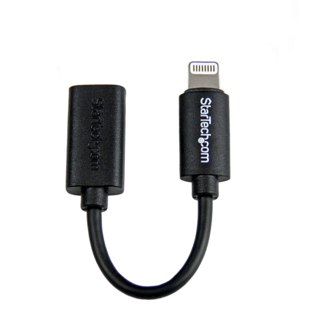 Lightning to Micro USB 2.0 Dongle iPhone iPod iPad