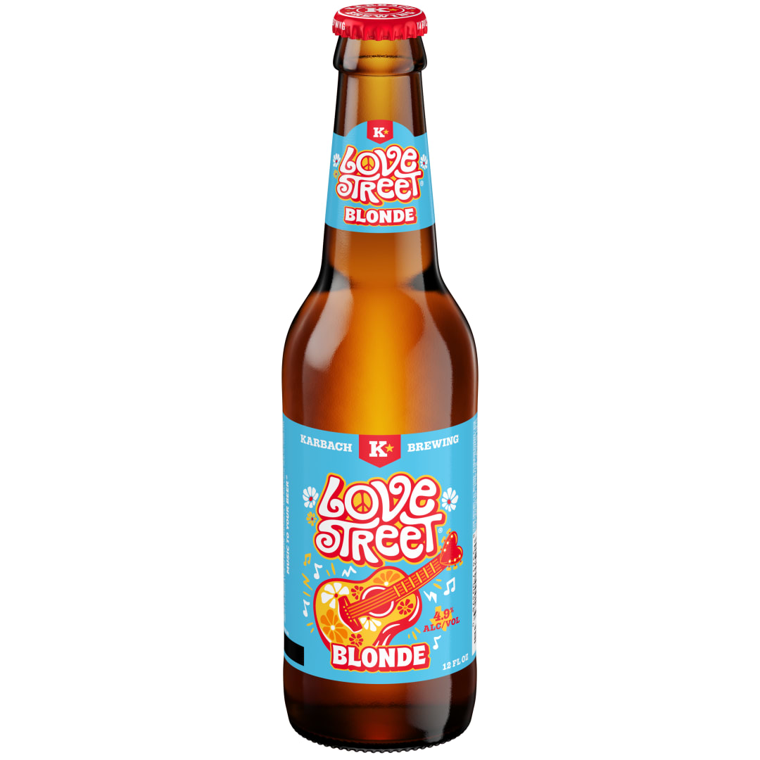 Karbach Brewing Co. Love Street® Blonde Beer 12 fl. oz. Bottle