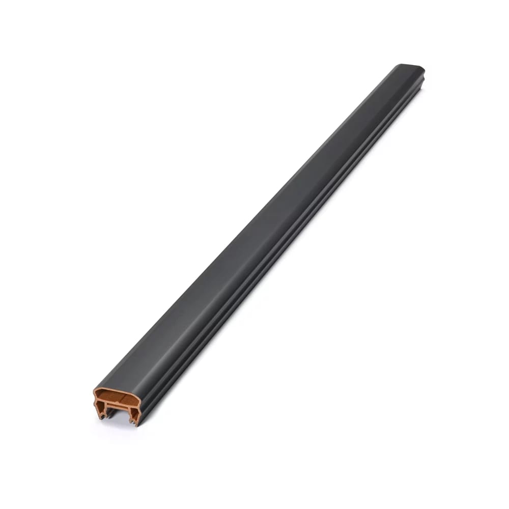 6-ft Transcend® Crown Top Rail - Charcoal Black Full Span