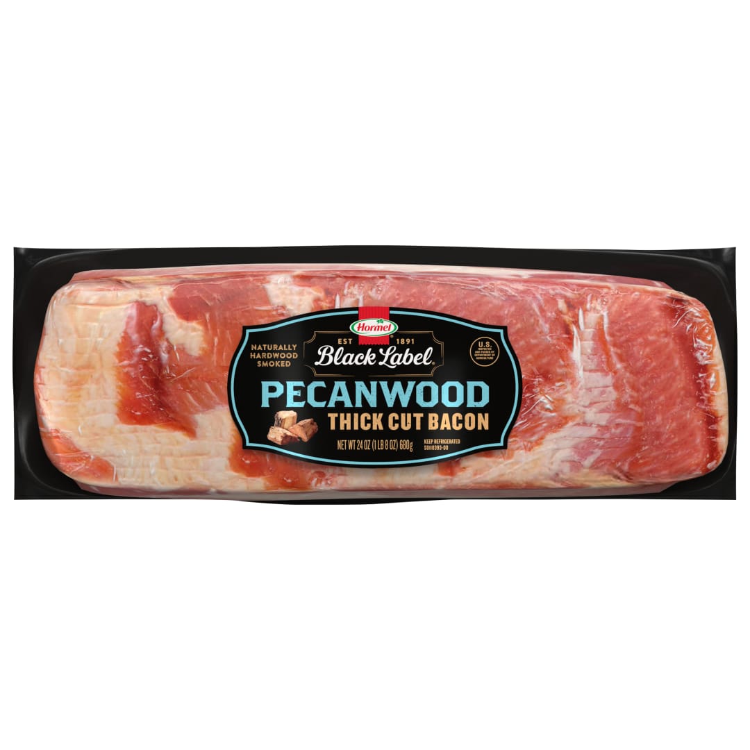 HORMEL BLACK LABEL Pecanwood Smoked Thick Cut Bacon Case