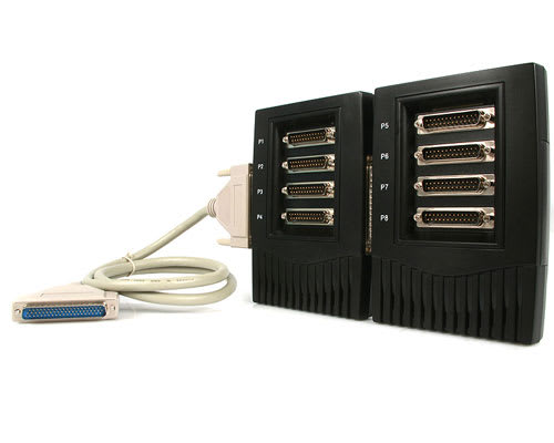 8 Port DB25 Connector Box for PCI8S650DV