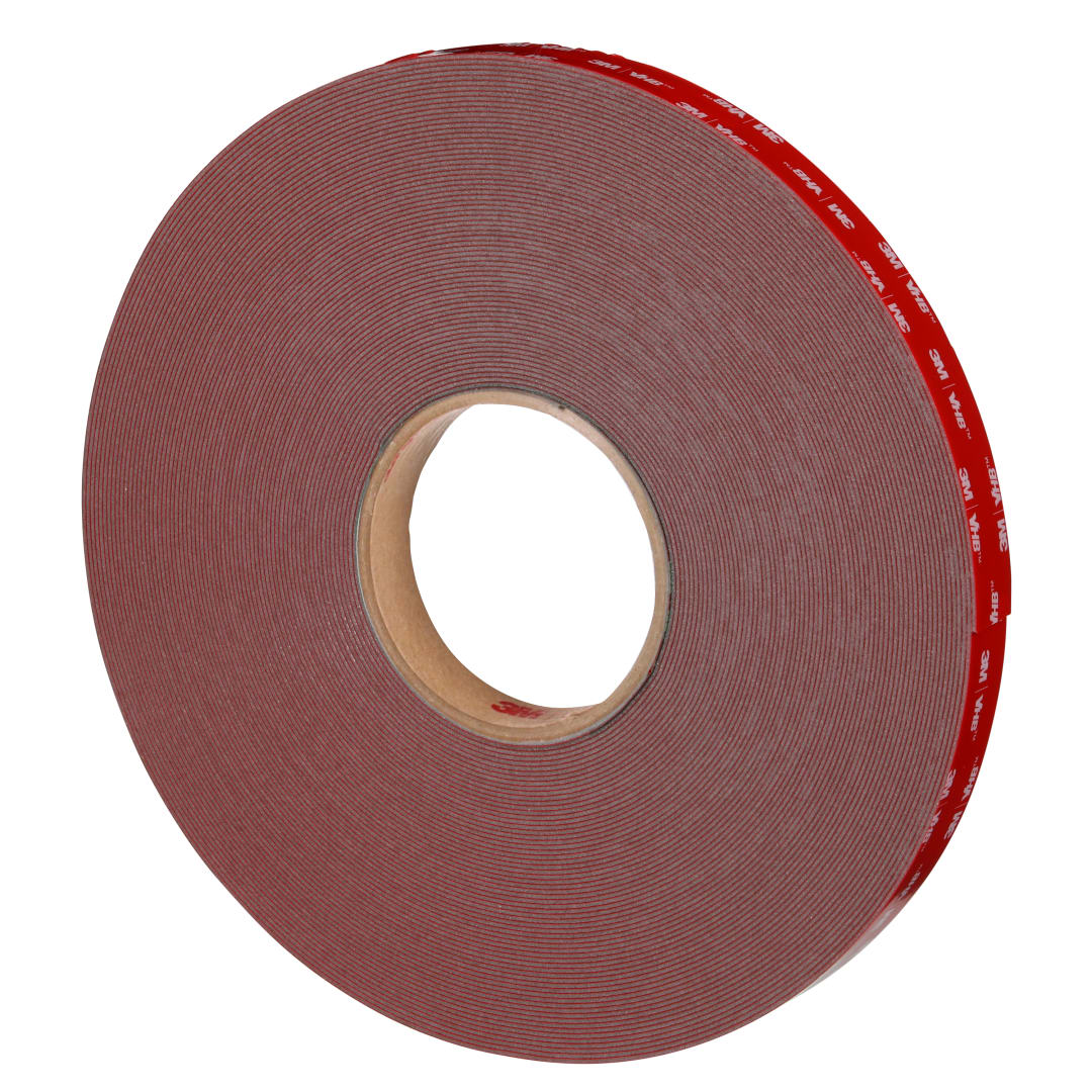 3M™ VHB™ Bant Max-060GF, Grey, 19mm x 33m, 0.6mm, Film Liner