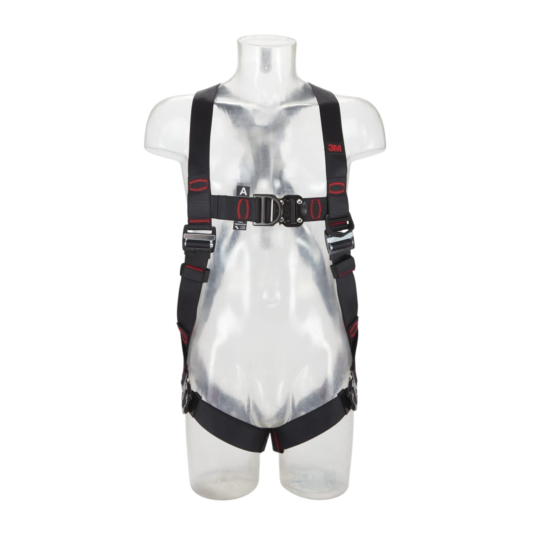 3M™ Protecta® E200 Standart Yelek Tipi Düşüş Durdurucu Emniyet Kemeri, Siyah, Küçük, 1161615