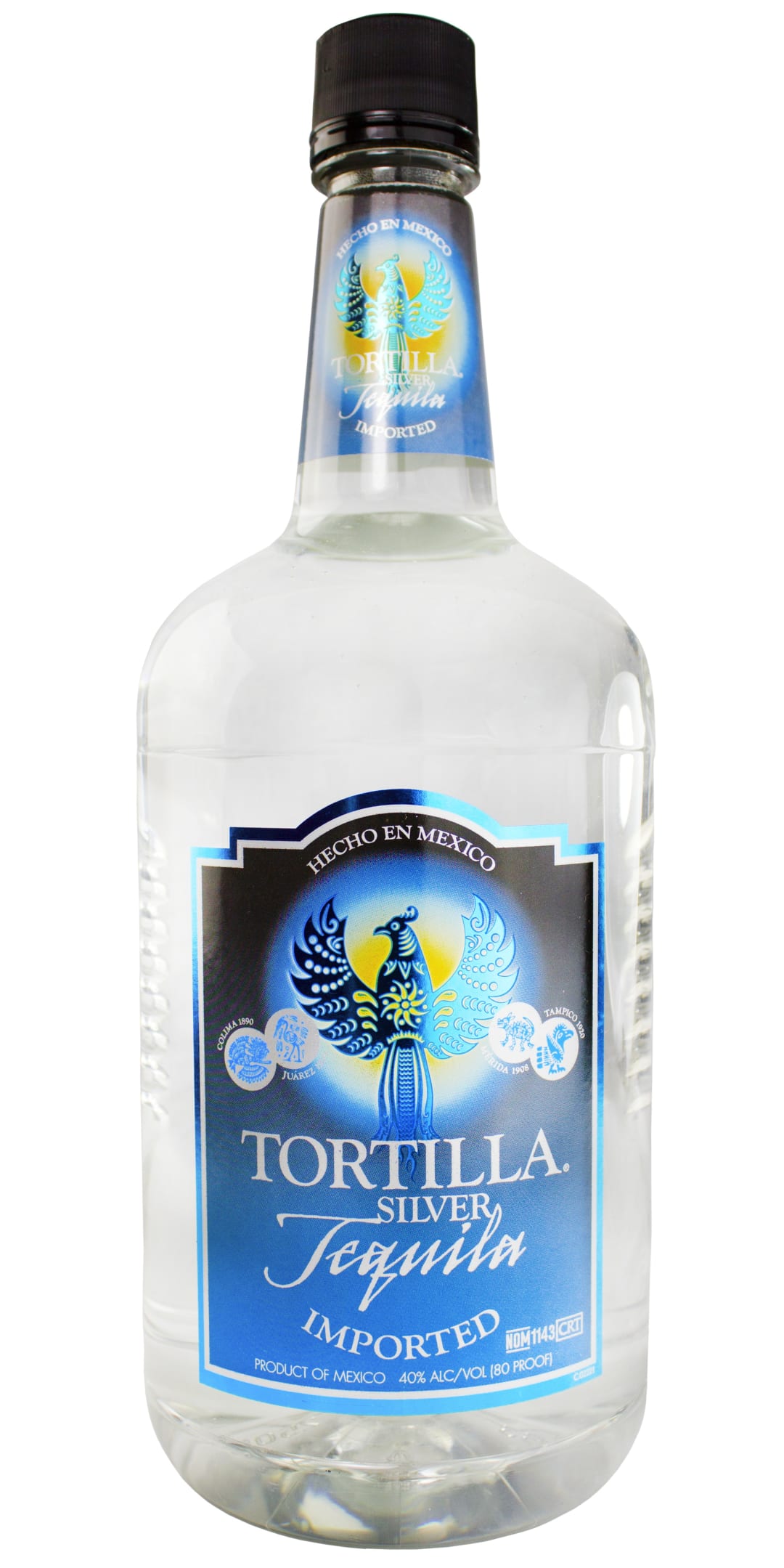 Tortilla Silver Tequila 1.75l 80 Proof