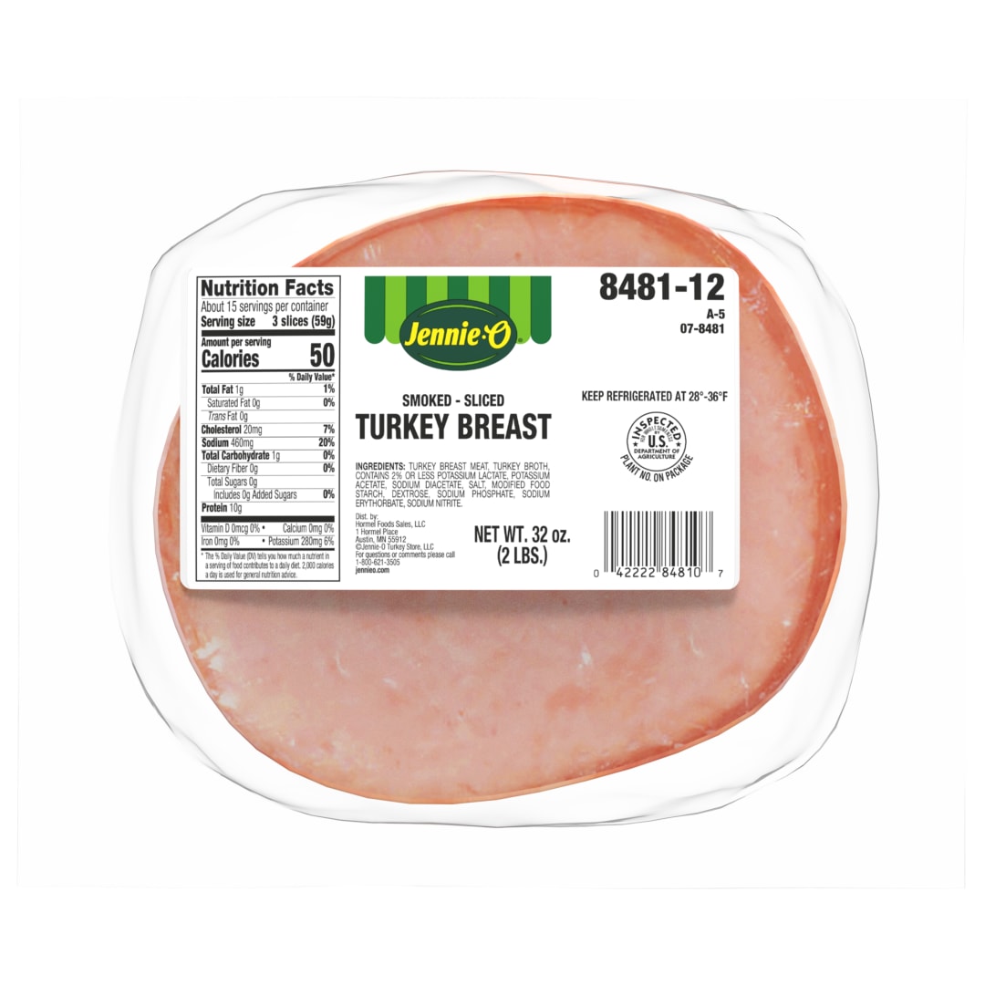 JENNIE-O Smoked Turkey Breast Sliced .7 Ounces