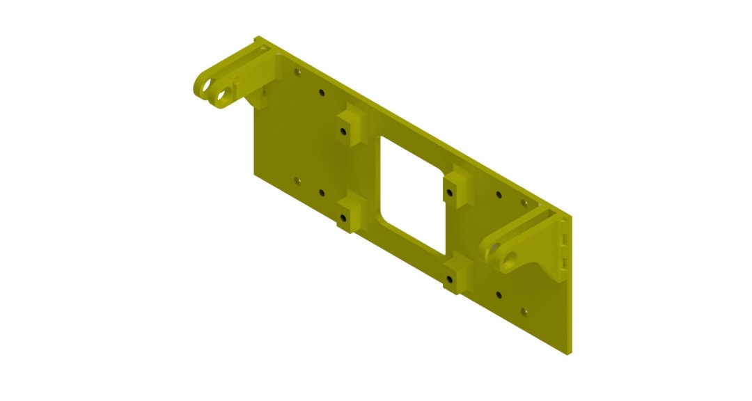Rotac Scoop Mounting Weldment, Version 1