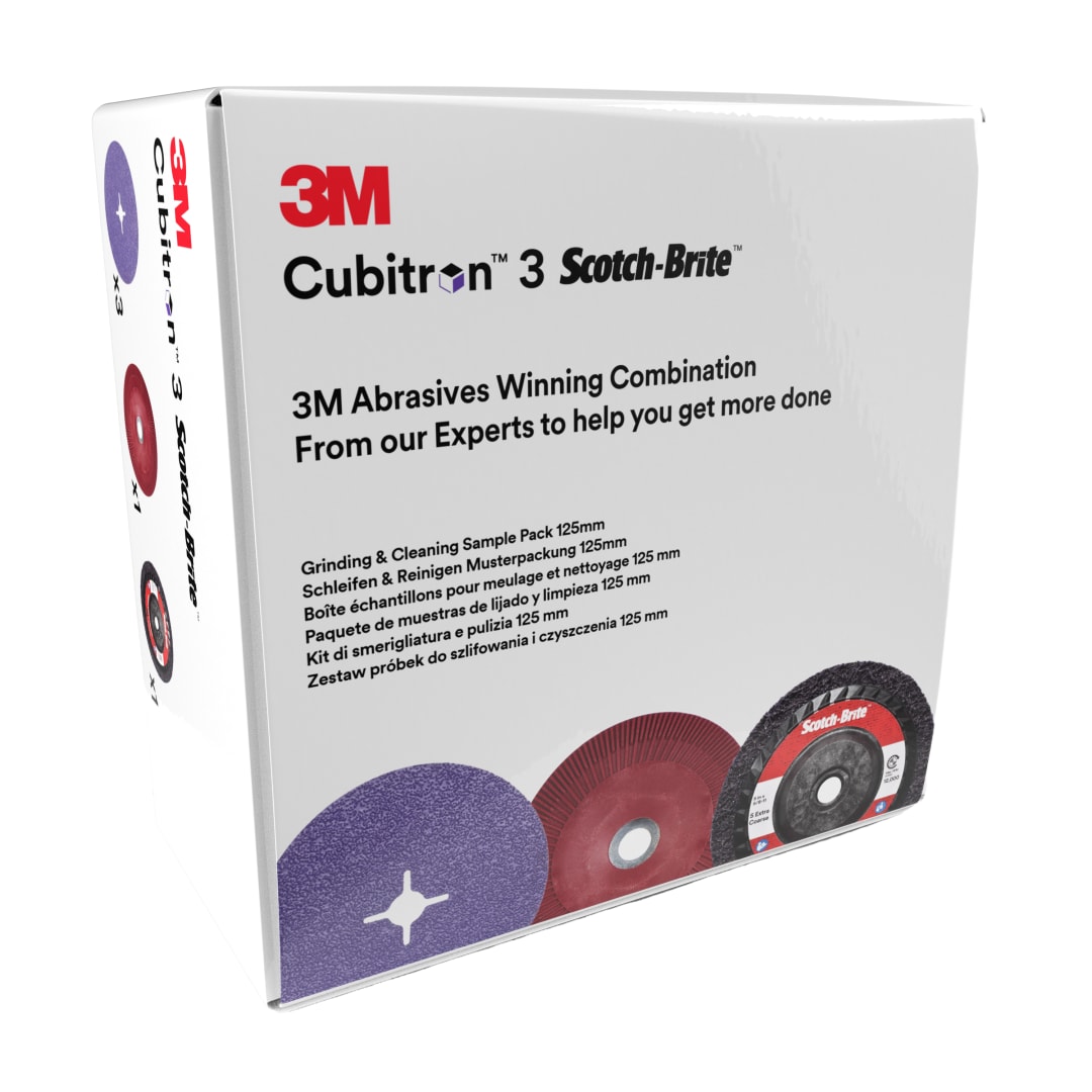 3M™ Cubitron™ 3 Fiber Disk 1182C, XO-RD Disc and Fibre Disc Ribbed BUP