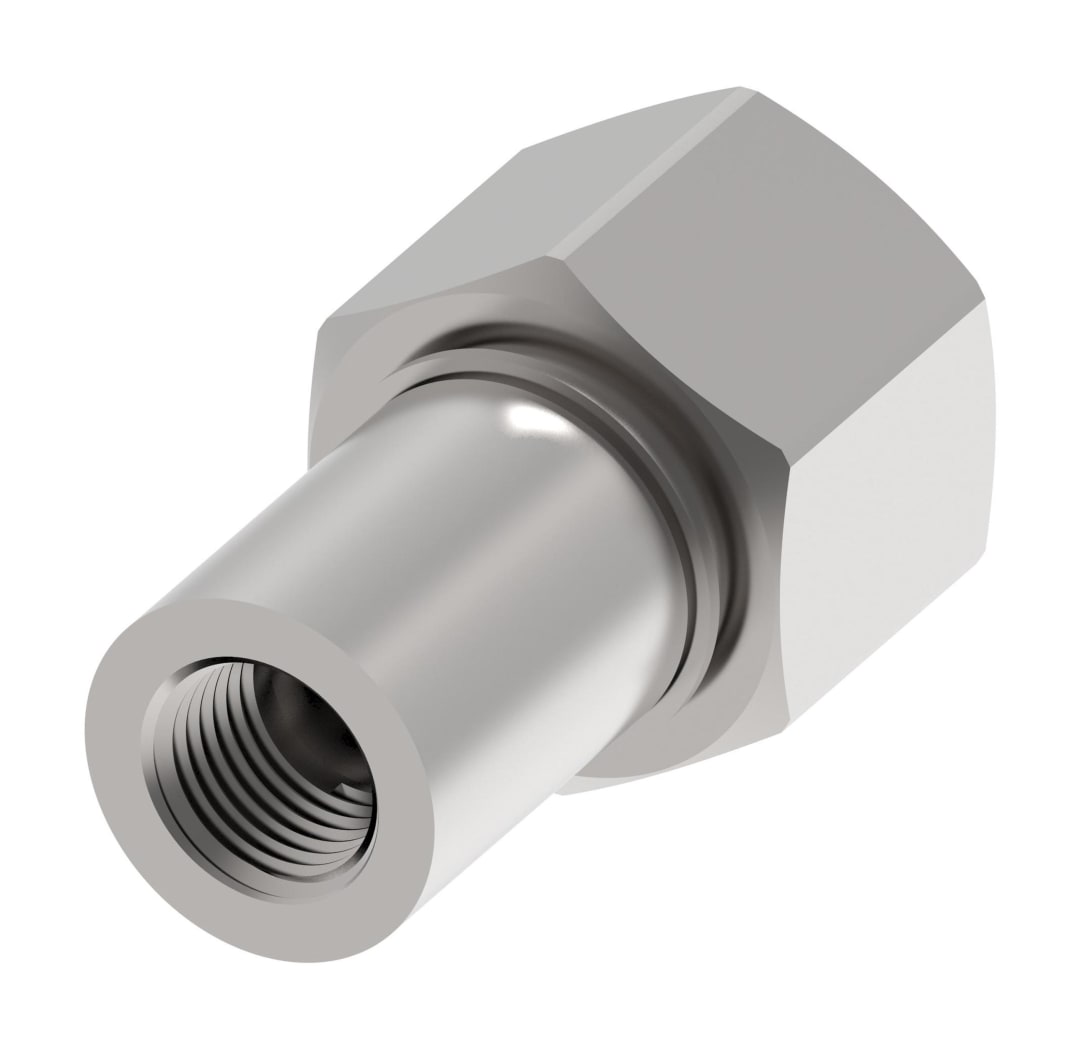 Aeroquip -10 Female Coupling 1/2 Fpt Hex Nut Style