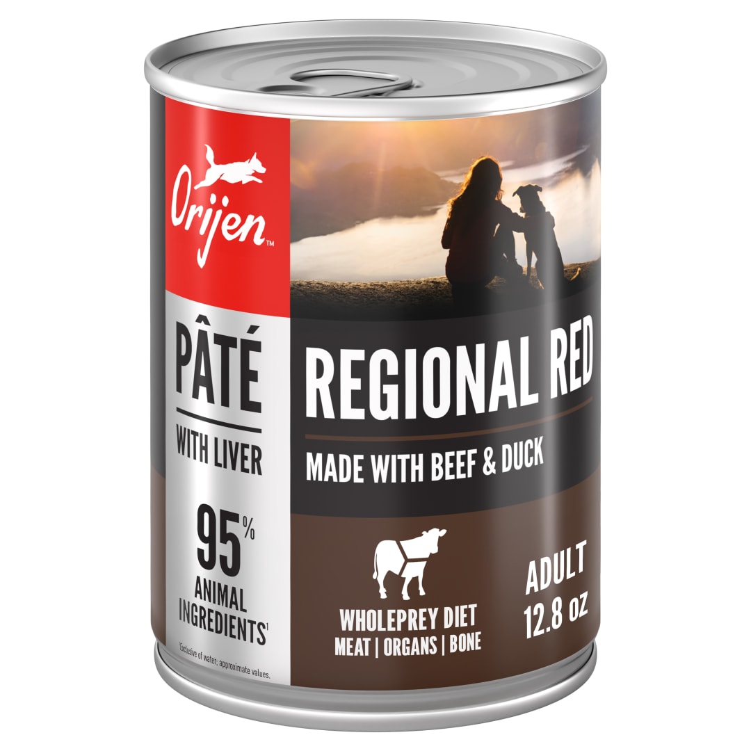 ORIJEN Pate Wet Dog Food Regional Red Recipe with Liver