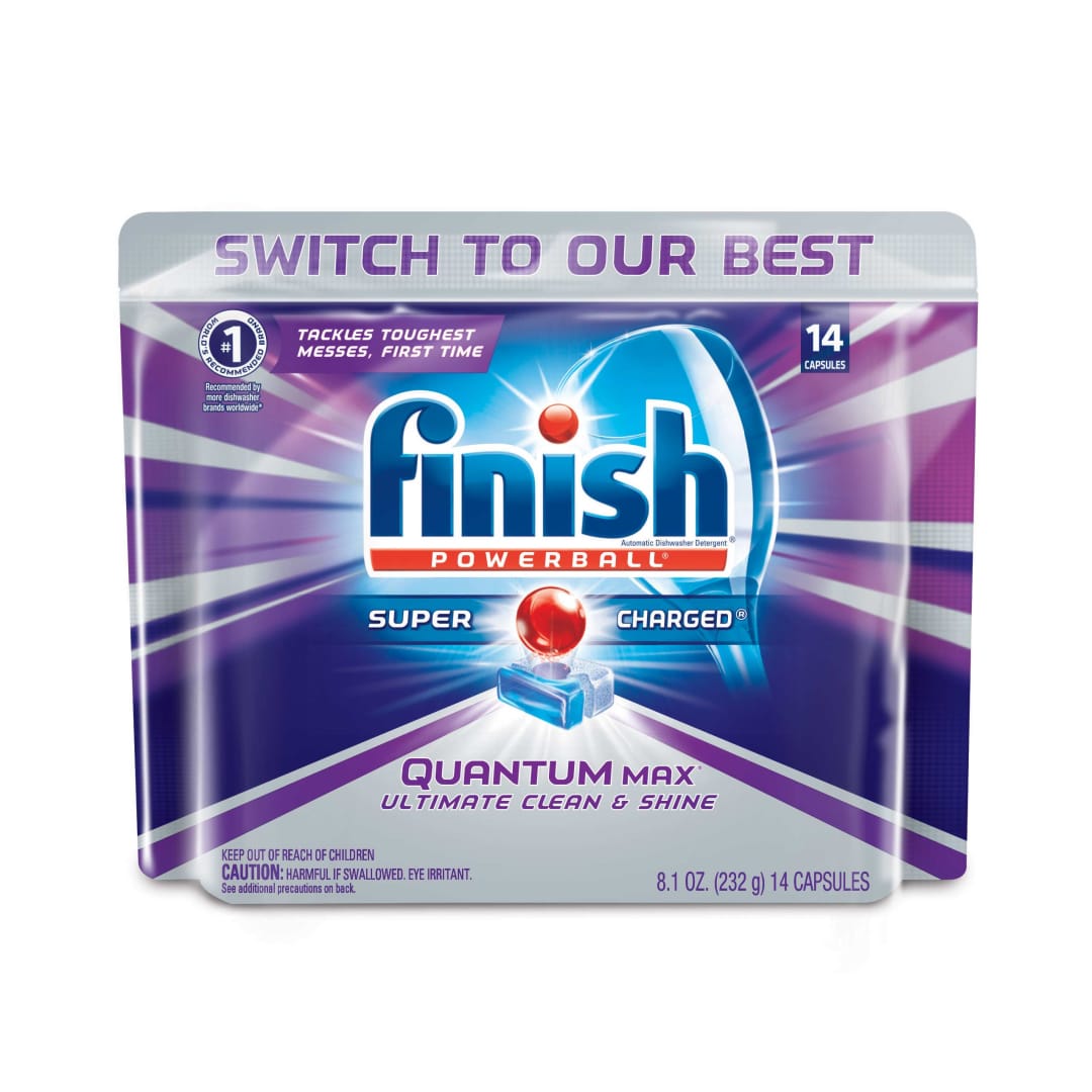 FINISH® QUANTUM MAX™ - Shine and Protect 8/14 ct.
