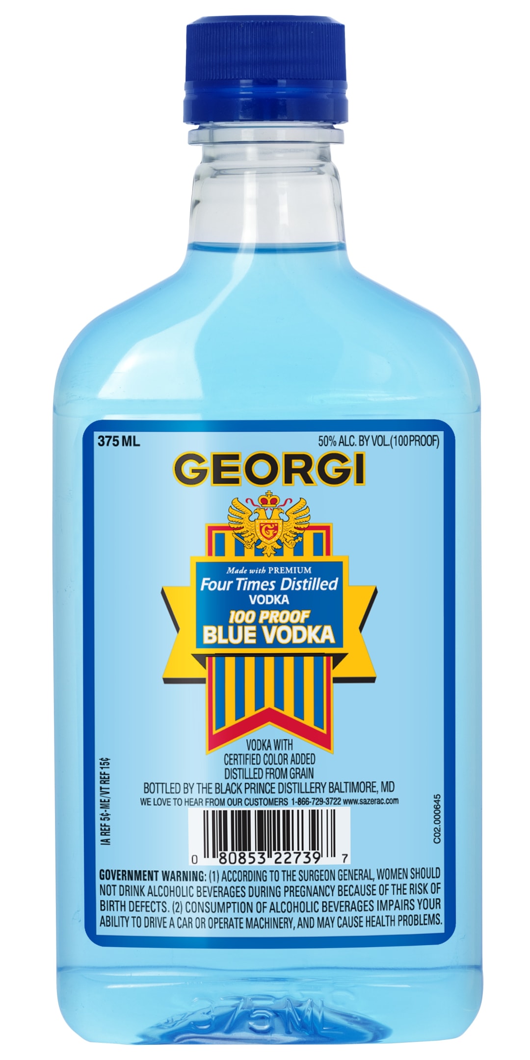 Georgi Vodka 375ml 100 Proof