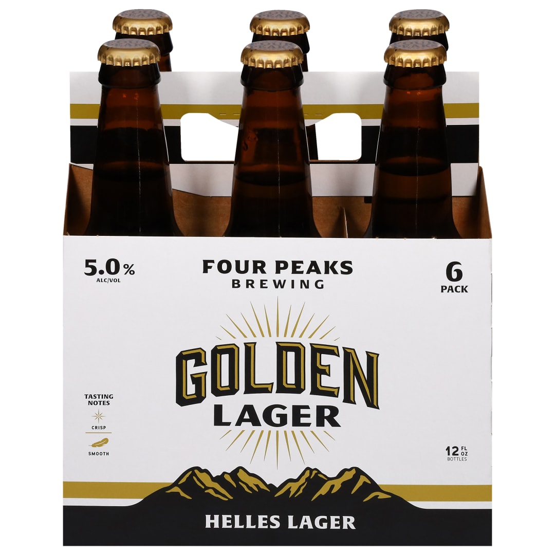 Four Peaks Brewing Golden Lager Beer 6 - 12 fl oz Bottles