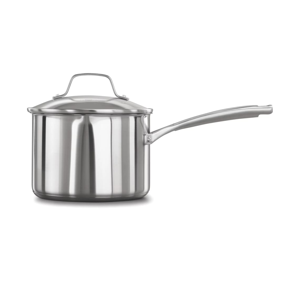 Calphalon® Classic™ Stainless Steel 3.5-Quart Sauce Pan with Cover