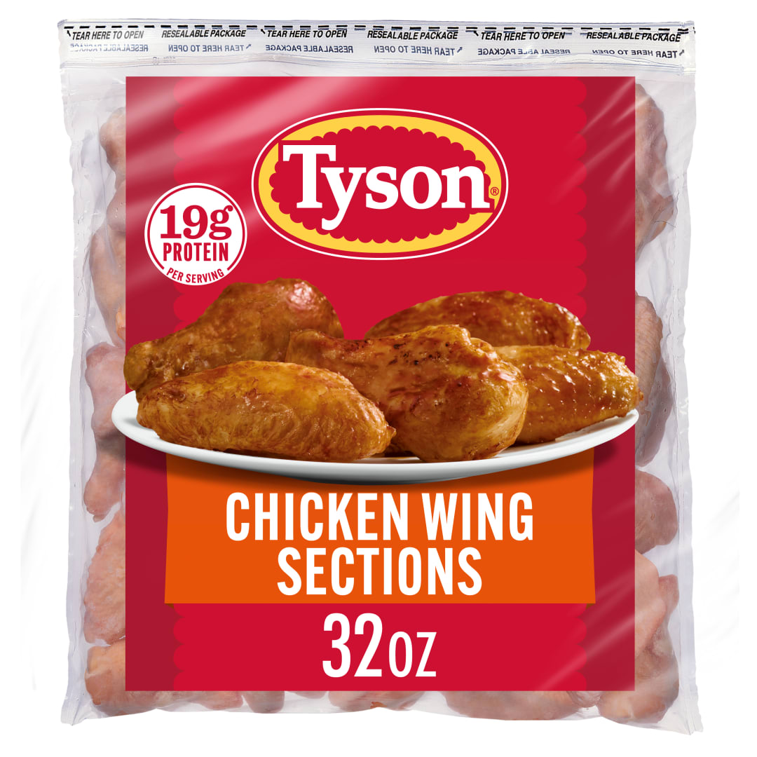 Tyson Chicken Wing Sections, 2 lb. (Frozen)