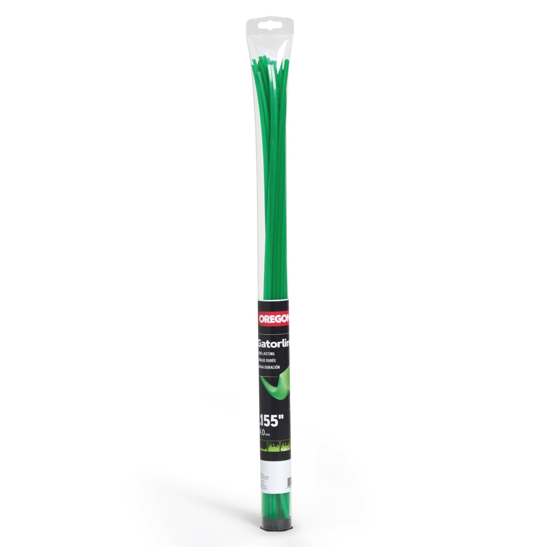 Oregon Precut Square Gatorline Trimmer Line, 0.155 in. by 21 in. Length, Fits Remington RM1159 and Many Others 19-003