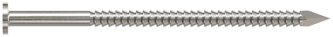 Simpson Strong-Tie S10ACN1 Common Nail, Annular Ring Shank — 3-in. x .148-in. Type 304 Stainless Steel (1 lb.) (Pack of 10)