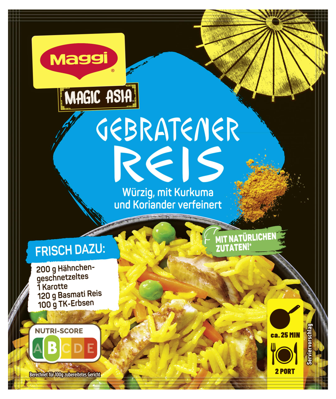 MAGGI MAGIC ASIA FIX Gebratener Reis Nasi Goreng 31g