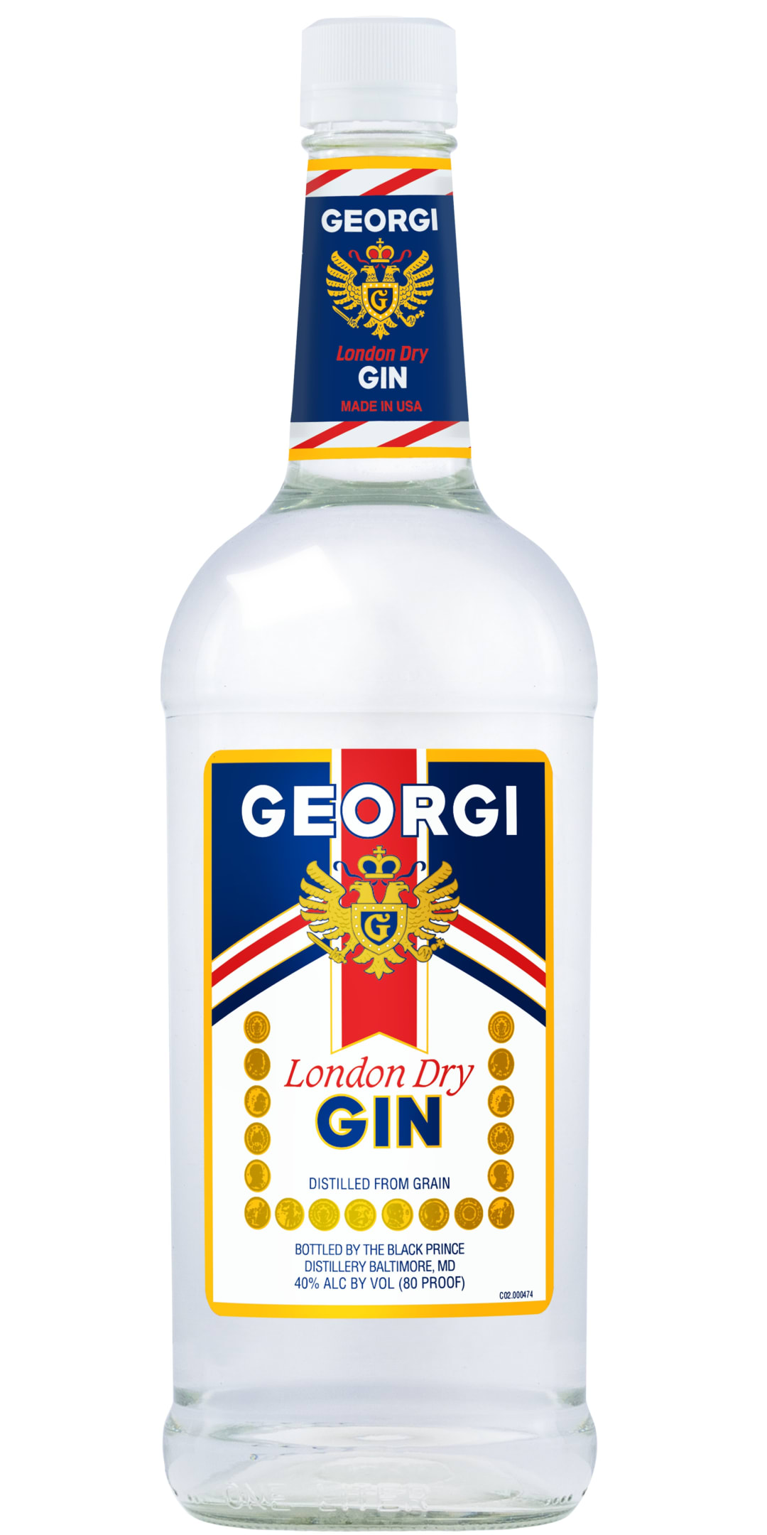 Georgi Gin 1l 80 Proof