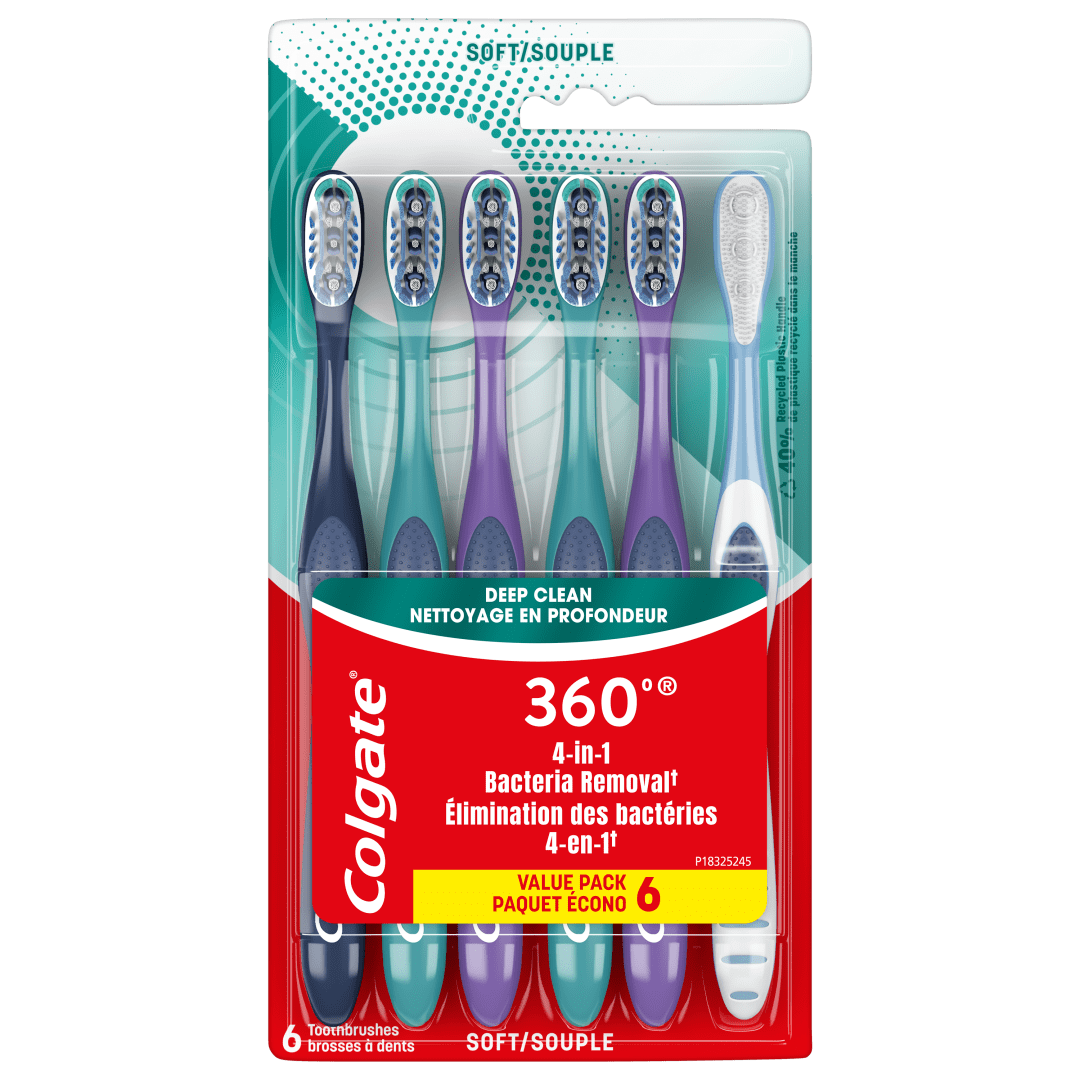 COLGATE 360 BASE TB CS MU 6PK