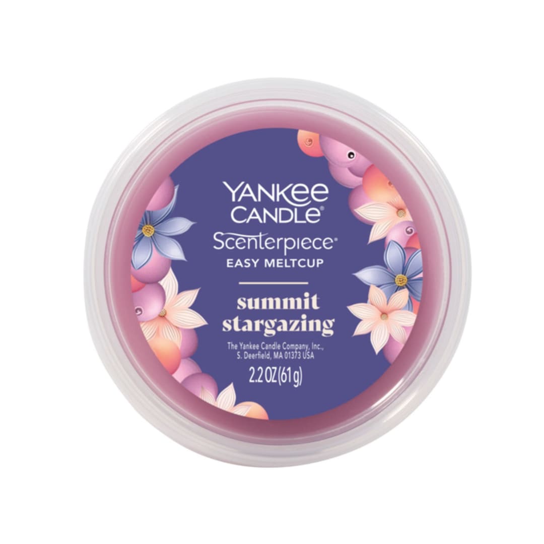 Yankee Candle Summit Stargazing, 2.2 oz Scenterpiece® Easy MeltCup with up to 24 Hours of Fragrance