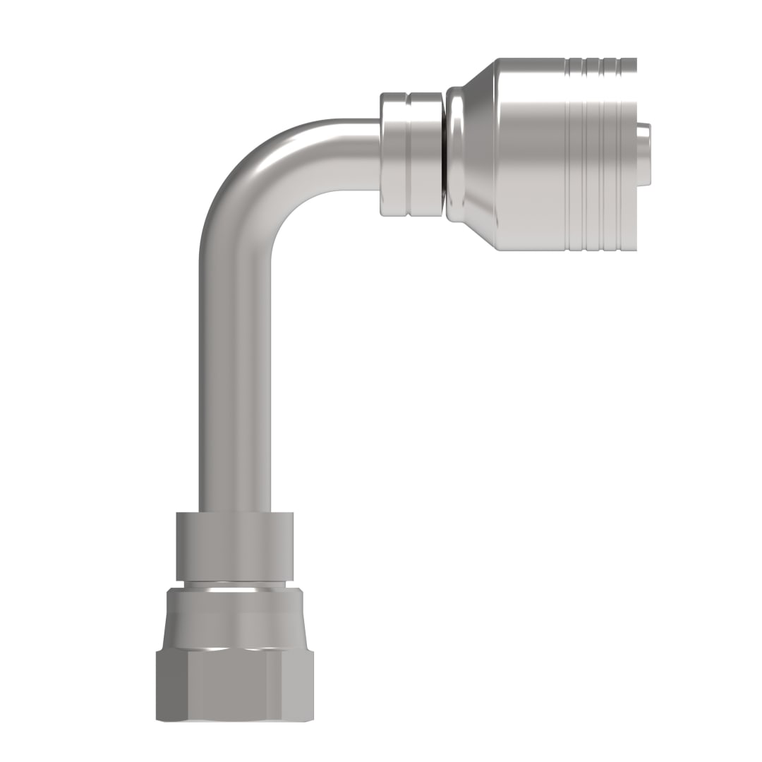 Aeroquip 5/8 FJIC 90 Degree Long X 1/2 Hydraulic Fitting 4 Way