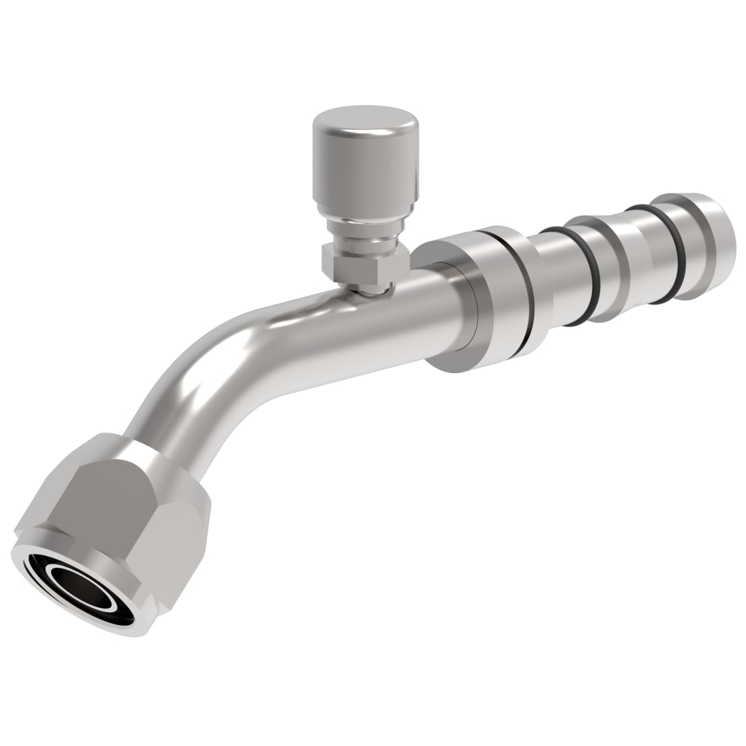 Aeroquip Female Lng Pilot 45° W/7/16-20 Switch Port