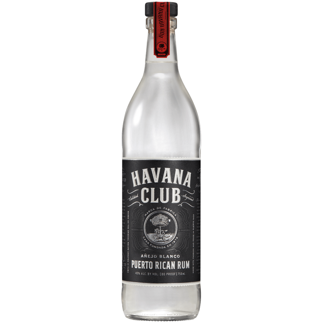 Havana Club Anejo Blanco Rum 40% 750mL