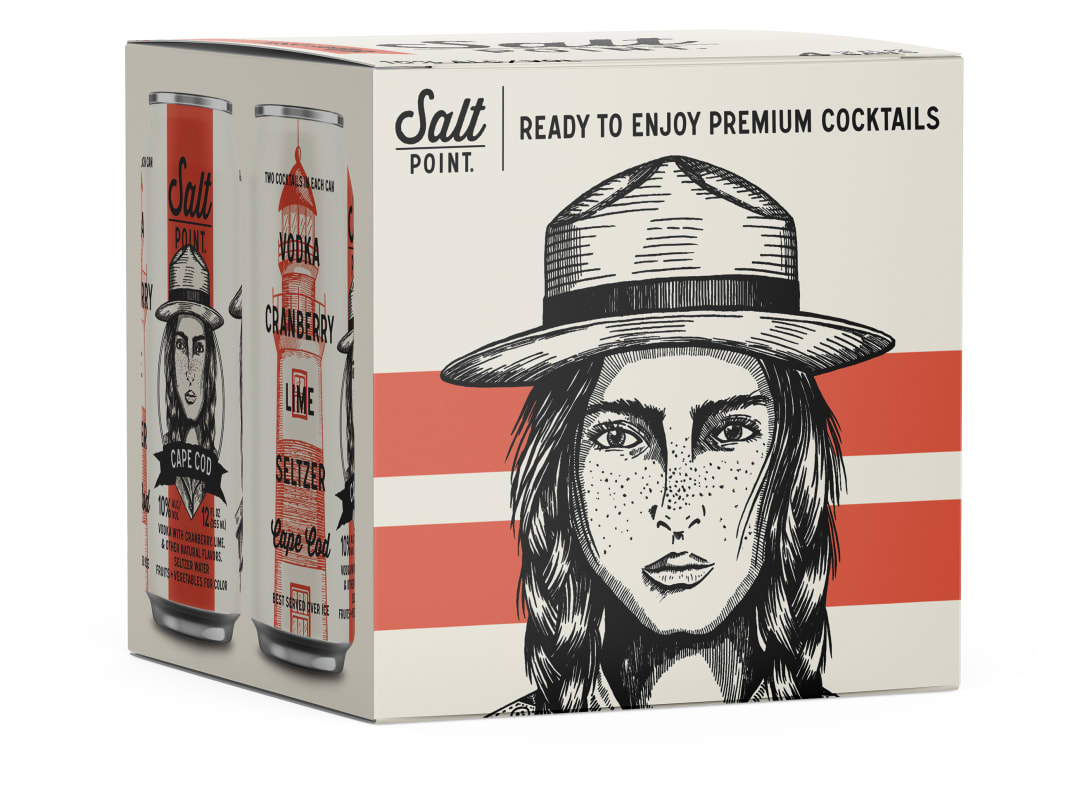 Salt Point Cape Cod Canned Cocktail 4-Pack