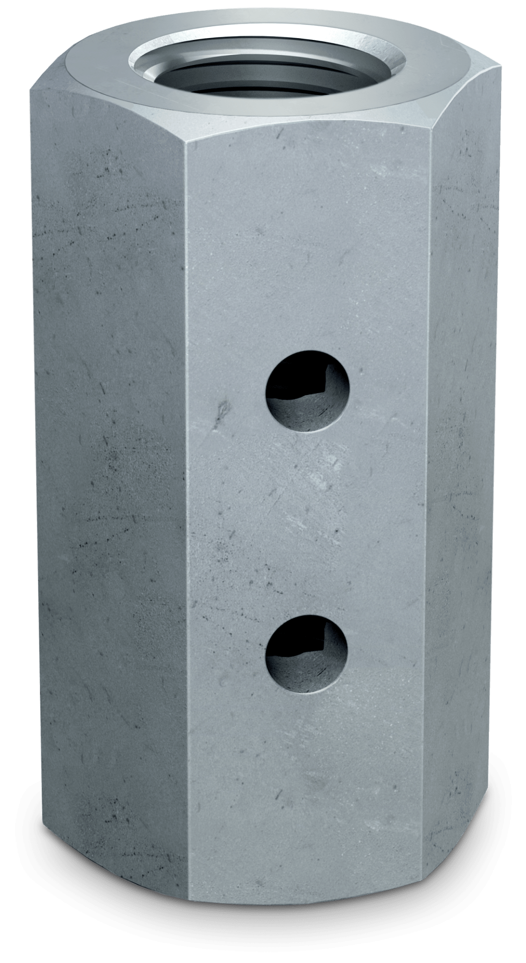 Simpson Strong-Tie CNW5/8 CNW 5/8 in. Coupler Nut with Witness® Hole