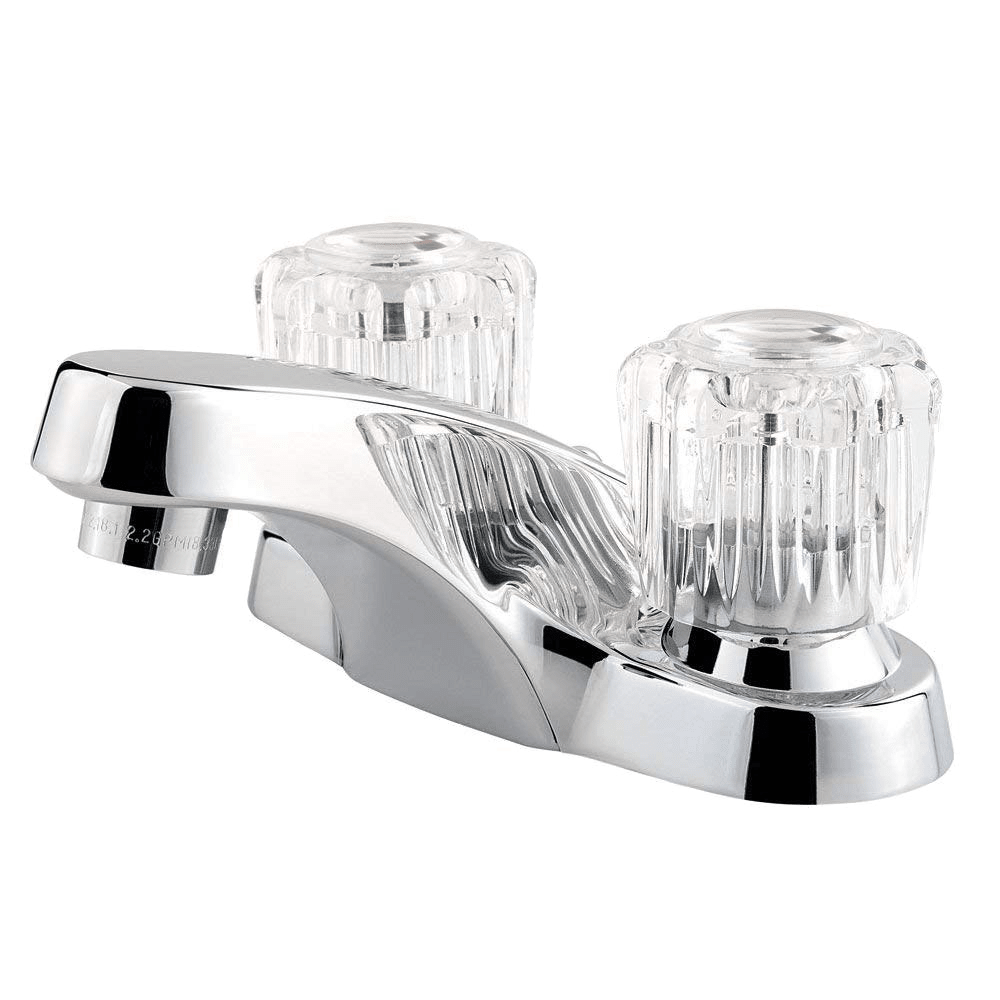 Classic 2-Handle 4" Centerset Bathroom Faucet in Polished Chrome