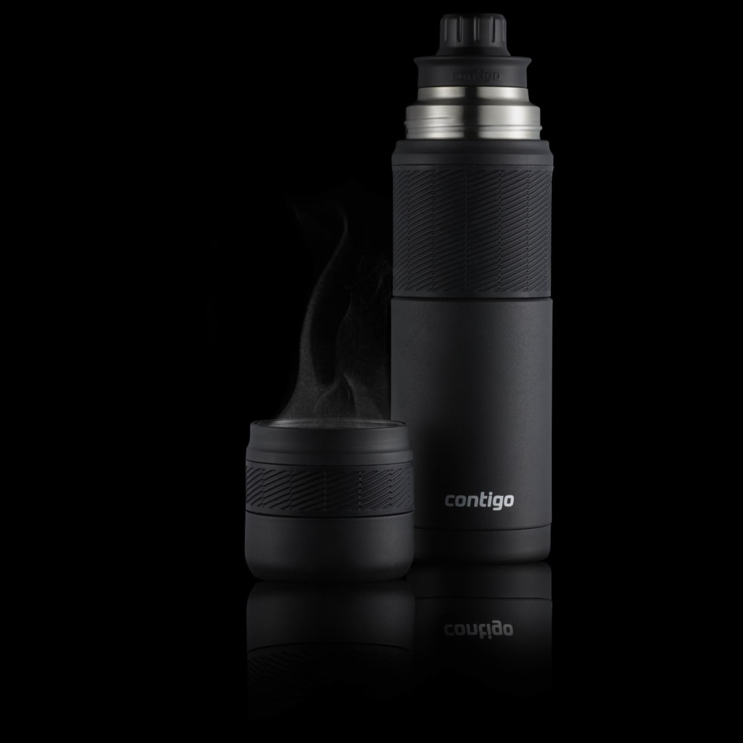 CONTIGO THERM BOTTLE 739 ML PAINTED BLAC