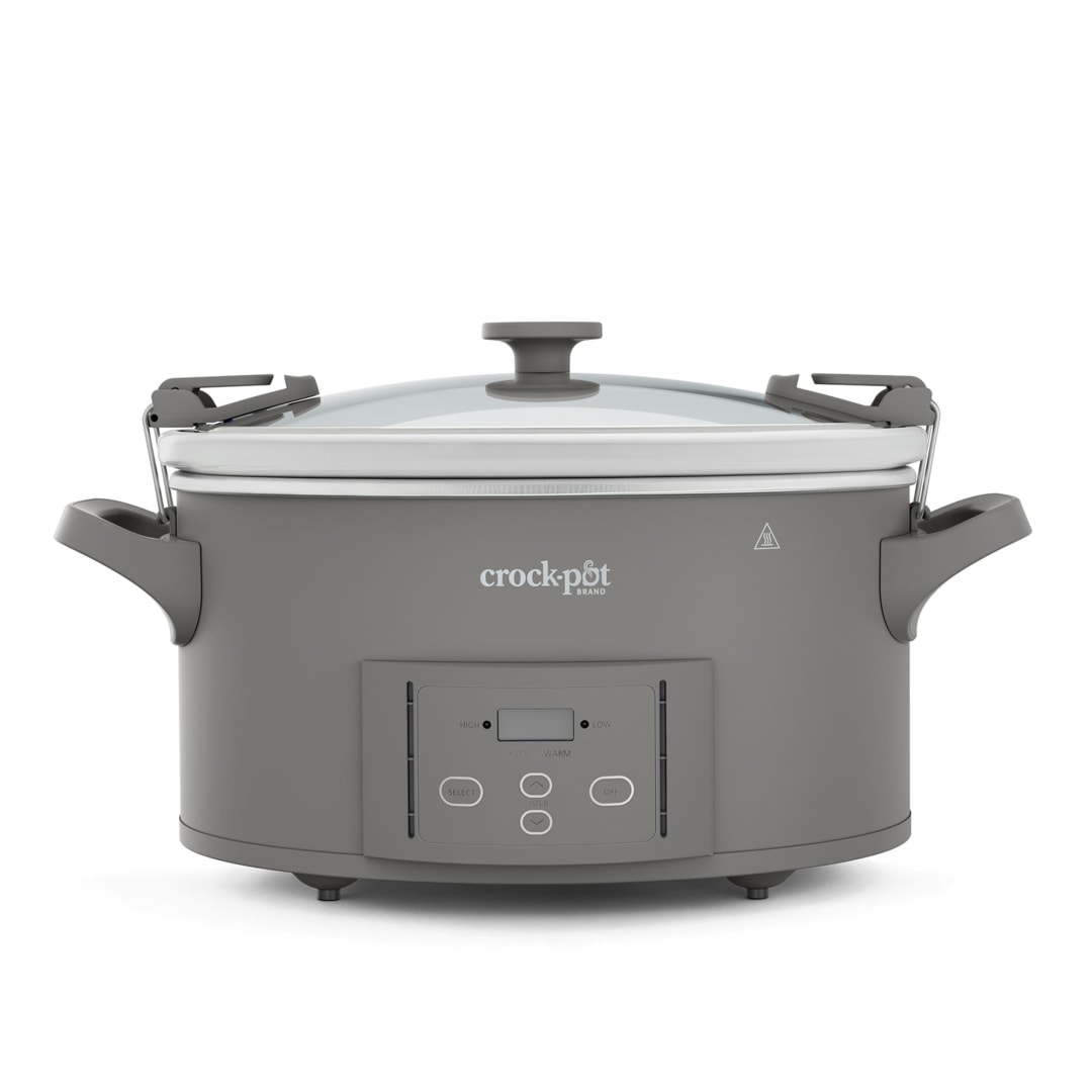 Crock-Pot® Design Series 7-Quart Programmable Slow Cooker, Gray