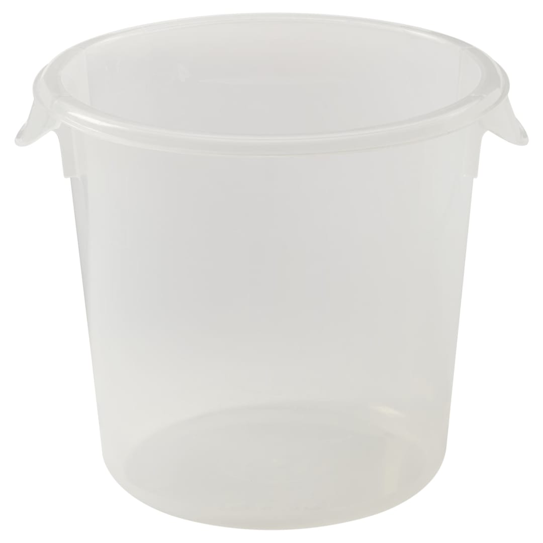 Round Storage Container 4 QT Clear
