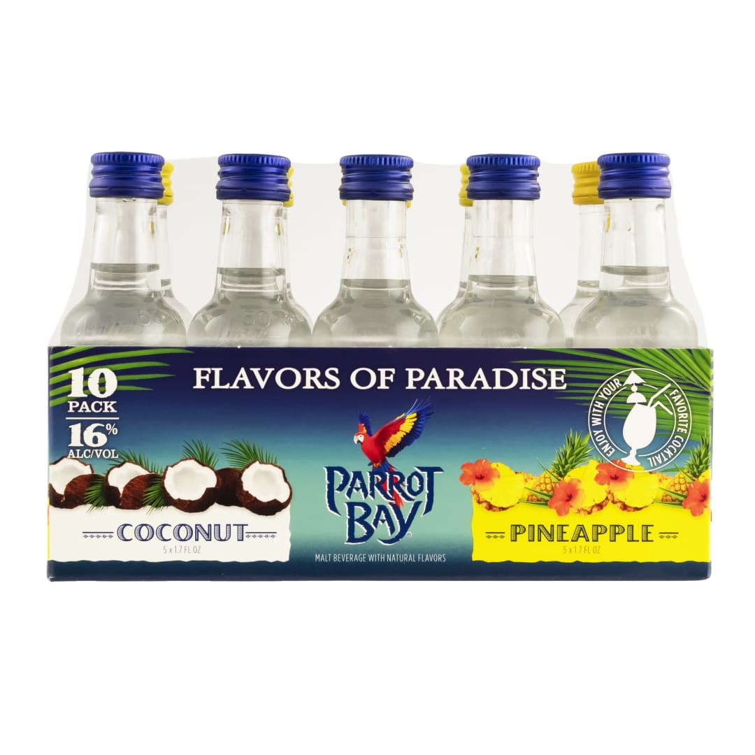 Parrot Bay Variety Malt Beverage 10 Pack 50ml 32 Proof